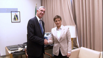 Premijerka Srbije Ana Brnabić sa predsedavajućim Saveta bezbednosti UN ambasadorom Brazila u UN Seržom Frankom Daneseom