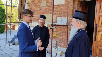 Visoka delegacija EU u poseti manastiru Banjska