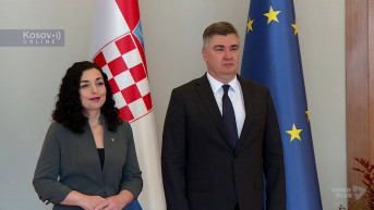 Vjosa Osmani i Zoran Milanović
