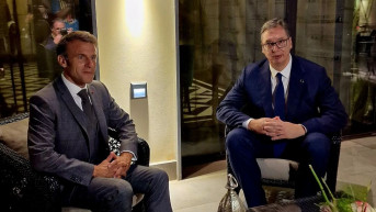Aleksandar Vučić i Emanuel Makron