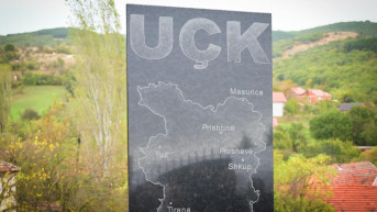 Spomenik sa „velikom Albanijom“ u Kumanovu