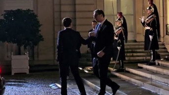 Aleksandar Vučić i Emanule Makron