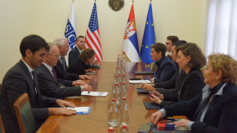 Ana Brnabić, Kristofer Hil i Jan Bratu