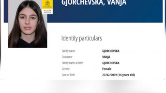 Nestala devojčica Vanja Đorđeska