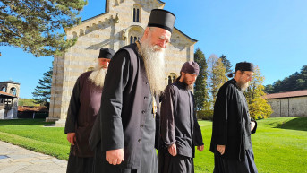 Mitropolit Joanikije u Visokim Dečanima