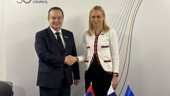 Ivica Dačić i Elina Valtonen