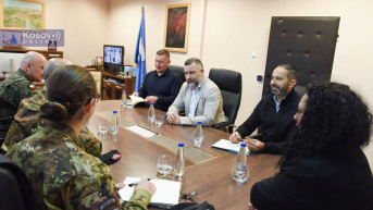 Jevtić sa komandantom Kfora