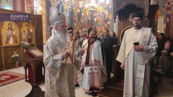 Služena liturgija u crkvi Svetog Dimitrija