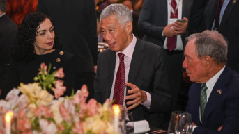 Vjosa Osmani sa premijerom Singapura