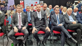 Ministar bez portfelja zadužen za dijasporu Đorđe Milićević i direktor Uprave za saradnju s dijasporom i Srbima u regionu Arno Gujon