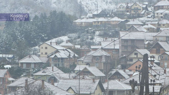 Sneg na severu Kosova