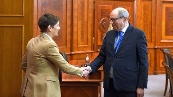 Ana Brnabić i Albert Jonson
