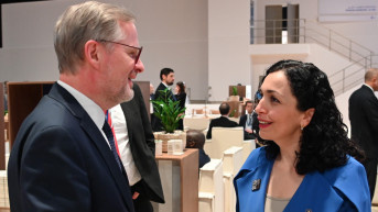 Vjosa Osmani i Petr Fijala Vjosa Osmani i Petr Fijala