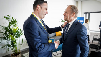 Ljumir Abdidžiku i Donald Tusk