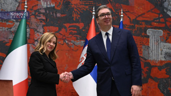 Vučić i Meloni Vučić i Meloni