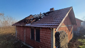 požar u kući povratnika u Belom polju