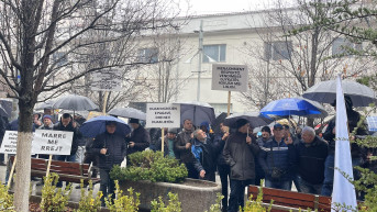Protest radnika KEK-a