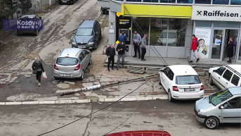 Saobraćajna nezgoda u Severnoj Mitrovici