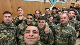 Albanski pozdrav u uniformi austrijske vojske