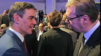 Aleksandar Vucic i Pedro Sancez