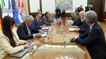 Aleksandar Vučić sa ambasadorima Kvinte i EU