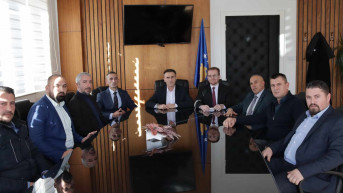 Albanski gradonačelnici četiri opštine na severu Albanski gradonačelnici četiri opštine na severu