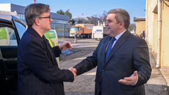 Džejms O'Brajan i Bojan Maričić u Skoplju