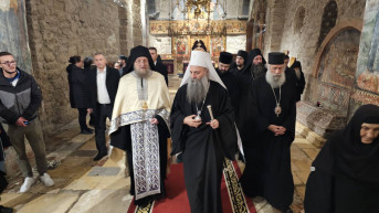 Patrijarh Porfirije u Pećkoj patrijaršiji