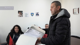 Predaja peticije u Leposaviću