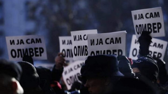 Protest zbog ubistva Olivera Ivanovića