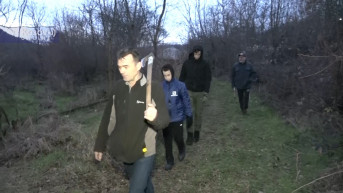 Seča badnjaka u Severnoj Mitrovici i Zvečanu