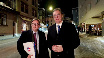 Vučić i O'Brajan u Davosu