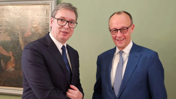 Aleksandar Vučić i Fridrih Merc Aleksandar Vučić i Fridrih Merc