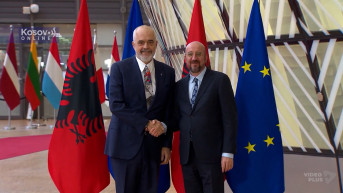 Edi Rama i Šarl Mišel