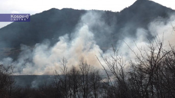 Jarinje, požar