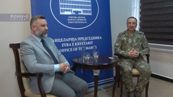 Dalibor Jevetić sa komandantom Kfora