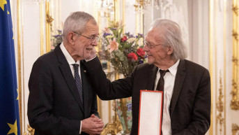 Peter Handke i Aleksander Van der Belen Orden