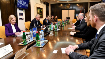 Petar Petkovic i Bojan Kekić sa Ambasadom SAD