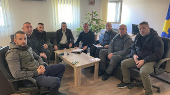Specijalne jedinice policije-sastanak