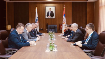Čelnici SL sa Devenportom 