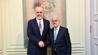 Taljat Džaferi i Edi Rama