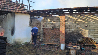 U selu Odanovce kod Kosovske Kamenice izgorela štala porodice Milenković U selu Odanovce kod Kosovske Kamenice izgorela štala porodice Milenković