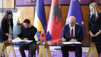 Volodimir Zelenski i Edi Rama Volodimir Zelenski i Edi Rama