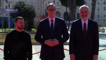 Zelenski, Vučić, Rama