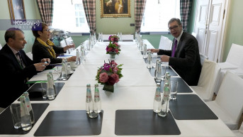 Vučić sa predsednicom EBRD Odil Fransoa Reno Baso