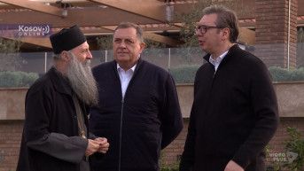 Aleksandar Vucic Milorad Dodik patrijarh Porfirije