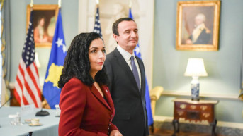 Vjosa Osmani i Aljbin Kurti 
