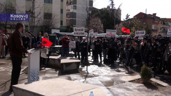 Protest članova Muslimanske zajednice Albanije zbog izbora Spahiua za lidera