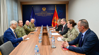 Ulutaš razgovarao sa crnogorskim ministrom odbrane i načelnikom Generalštaba Vojske Crne Gore