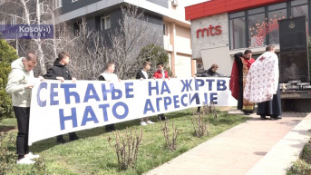 U Leposaviću kod spomenika nastradalima obeleženo 25 godina od početka Nato bombardovanja